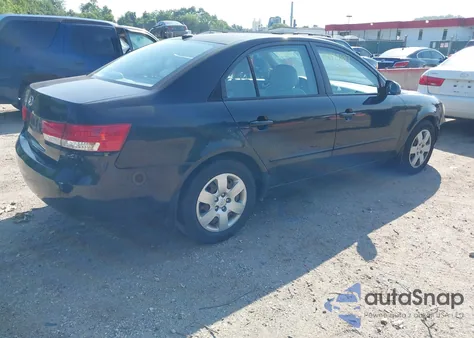 2008 Hyundai Sonata Gls from USA, damaged, VIN 5NPET46CX8H350904